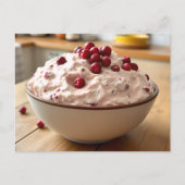 Postale Carte de recette de Cranberry Fluff (Devant)