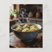 Postale Carte de recette de dumping (Devant)