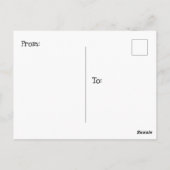 Postale Carte de recette de gâteau à l'envers pour ananas  (Dos)