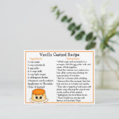 Postale Carte de recette de la villa Custard (Debout devant)