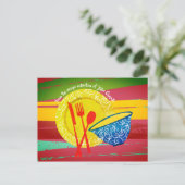 Postale Carte de recette du livre de recettes du gardien d (Debout devant)