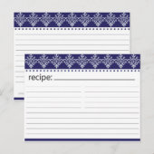 Postale Carte de recette Fête des mariées (Devant / Derrière)