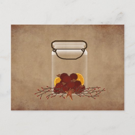 Postale Carte de recette Fixes de pot (Devant)