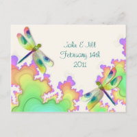 Carte de recette fractale de libellule