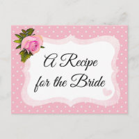 Carte de recette Rose Polka Dot