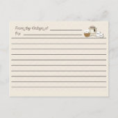 Postale Carte de recette Tan (Devant)