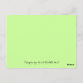 Postale Carte de recettes Apple vintage (Dos)