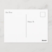 Postale Carte de recettes de soupe de nouilles de poulet d (Dos)