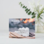 Postale Carte de recommandation immobilière S’more pour de (Debout devant)