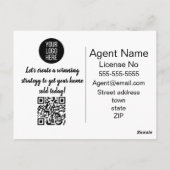 Postale Carte de référence pour chat ayant dépassé les lim (Dos)