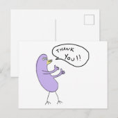 Postale Carte de remerciement !!! (Devant / Derrière)