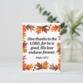 Postale Carte de remerciement (Debout devant)