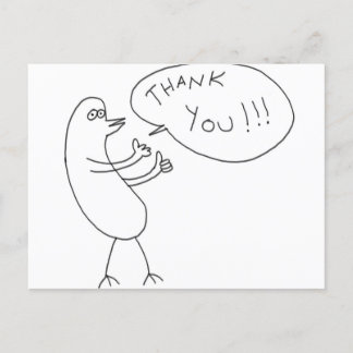 Postale Carte de remerciement !!!