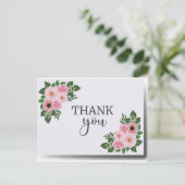 Postale Carte de remerciement (Debout devant)