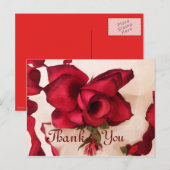 Postale Carte de remerciement (Devant / Derrière)