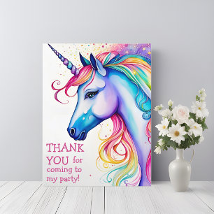 Postale Carte de Remerciement Licorne Fantaisiste Carte Po