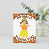 Postale Carte de remerciement Mahola (Debout devant)