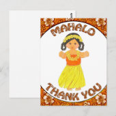 Postale Carte de remerciement Mahola (Devant / Derrière)