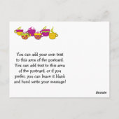 Postale Carte de remerciement pour fête à thé (Dos)