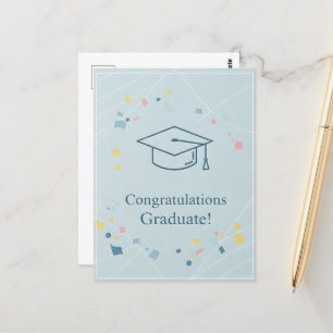 Postale Carte de remerciement pour la remise des diplômes