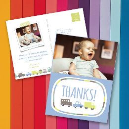 Postale Carte de remerciement pour l'anniversaire d'un gar