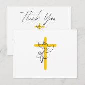 Postale Carte de remerciement pour les funérailles de Dove (Devant / Derrière)