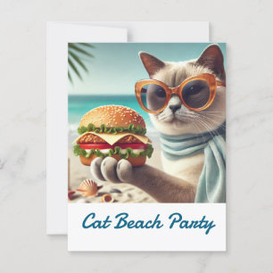 Postale Carte de remerciement pour nettoyage de plage pour