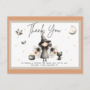 Postale Carte de remerciement pour un anniversaire d'une a