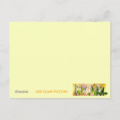 Postale Carte de remerciement Tulip Square (Dos)