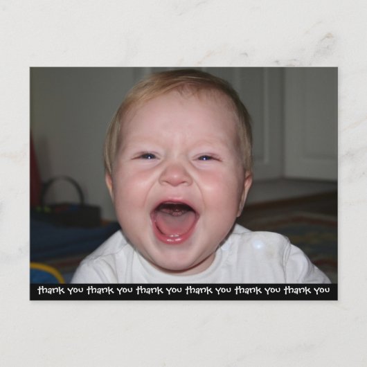 Postale Carte de remerciements (Devant)