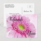 Postale Carte de remerciements (Devant / Derrière)