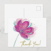 Postale Carte de remerciements (Devant / Derrière)