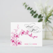Postale Carte de remerciements (Debout devant)
