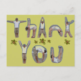 Postale Carte de remerciements