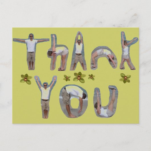 Postale Carte de remerciements (Devant)