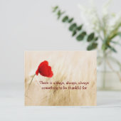 Postale Carte de remerciements (Debout devant)