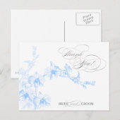 Postale Carte de remerciements (Devant / Derrière)