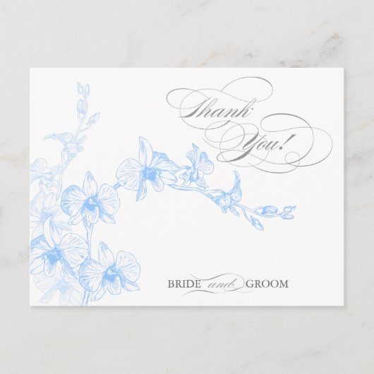 Postale Carte de remerciements (Devant)