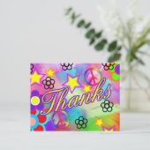 Postale carte de remerciements à cravate (Debout devant)