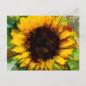 Postale Carte de remerciements bénévole (Devant)