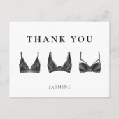 Postale Carte de remerciements de Fête des mariées de ling (Devant)