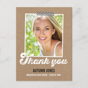 Postale Carte de remerciements de graduation