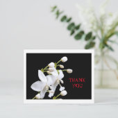 Postale Carte de remerciements de l'activité de relation e (Debout devant)