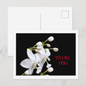 Postale Carte de remerciements de l'activité de relation e (Devant / Derrière)