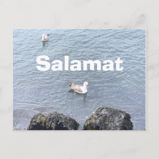 POSTALE CARTE DE REMERCIEMENTS EN FILIPINO (Devant)