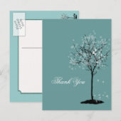 Postale Carte de remerciements ~ érable, do-it-yourself co (Devant / Derrière)