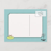 Postale Carte de remerciements ~ érable, do-it-yourself co (Dos)