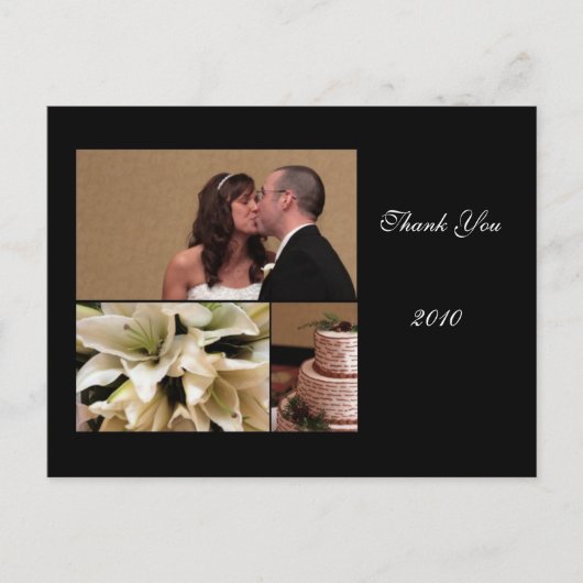 Postale Carte de remerciements n° 2 (Devant)