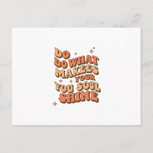 Postale Carte de remerciements pliée - Faites ce qui rend (Devant)