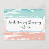 POSTALE CARTE DE REMERCIEMENTS PME (Devant)